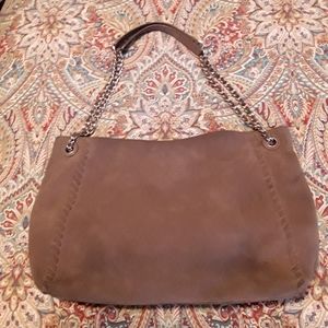 Tory Burch Marion Slouch Suede Bag